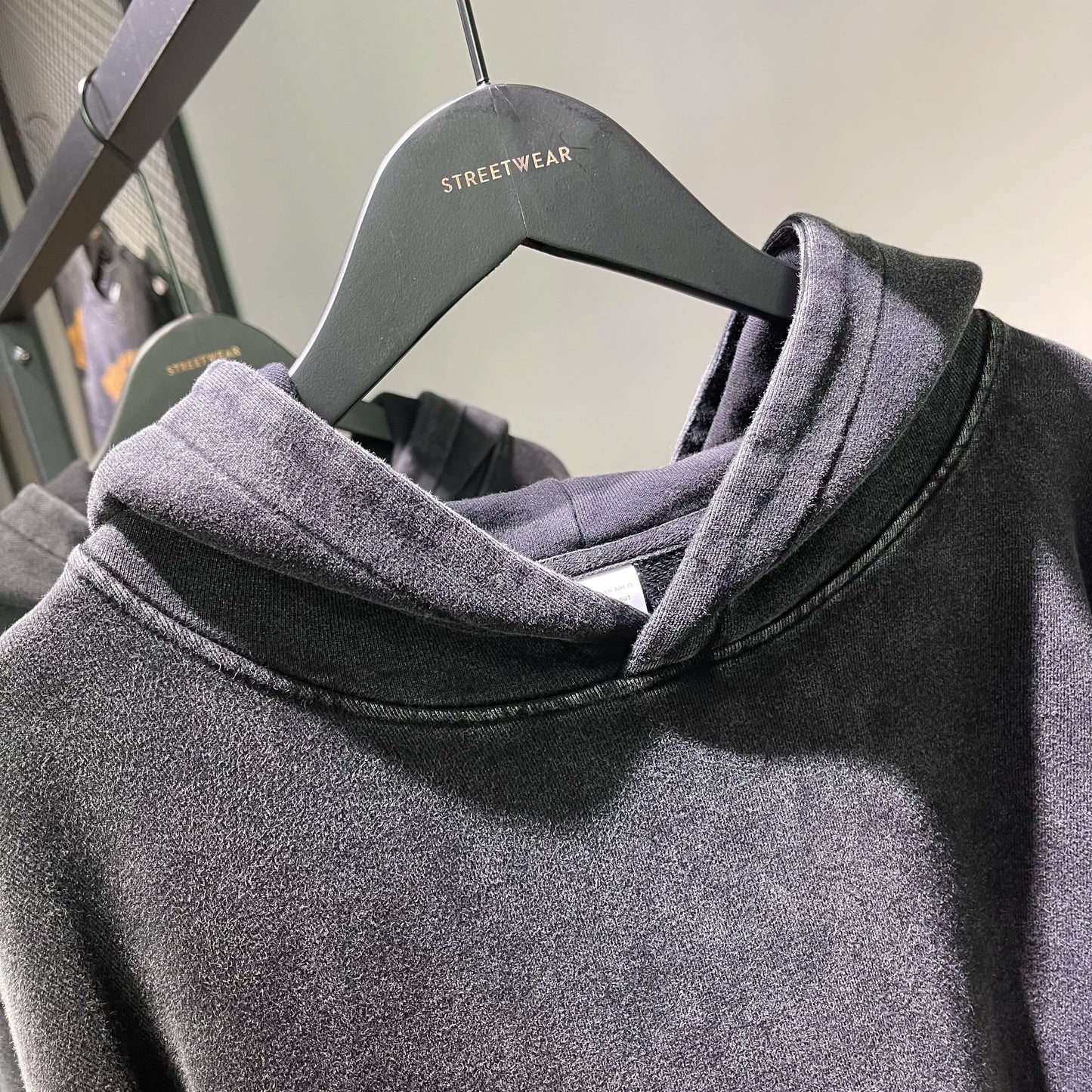 Customizable Retro Washed Cotton Oversized Hoodies