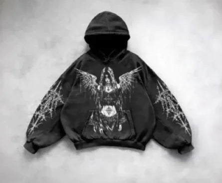 Washed Pullover Hoodie